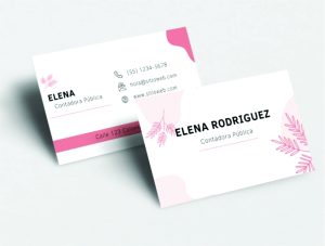 TARJETA LAMINADA